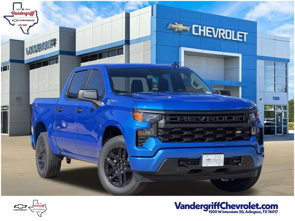 New 2026 Chevrolet Silverado 1500 Custom Truck Crew Cab