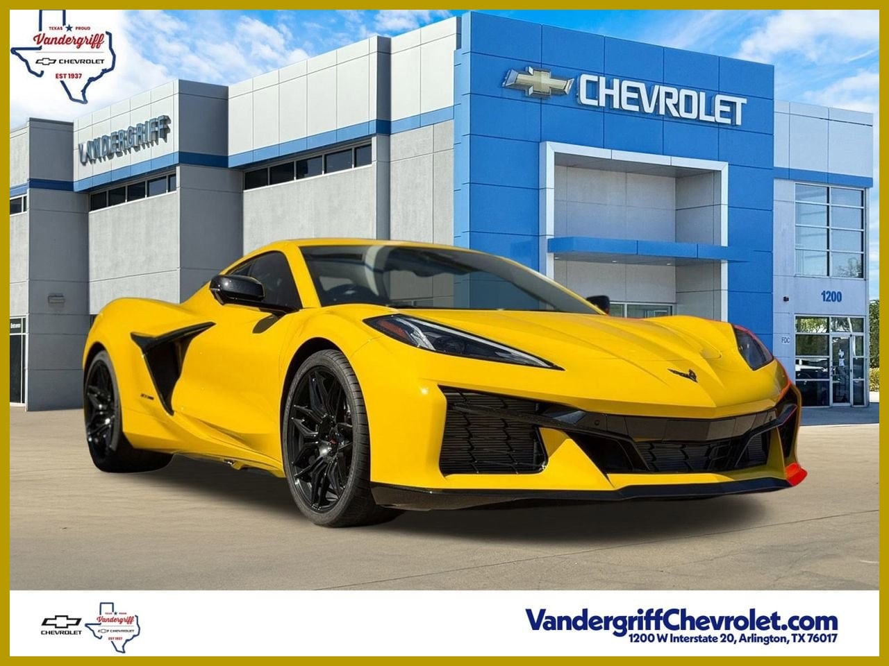 New 2026 Chevrolet Corvette Z06 For Sale at Vandergriff Chevrolet