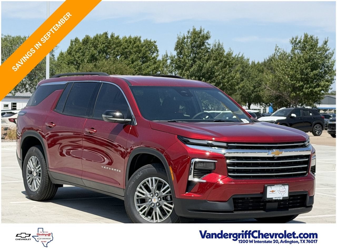 New 2026 Radiant Red Tintcoat Chevrolet LT image 2