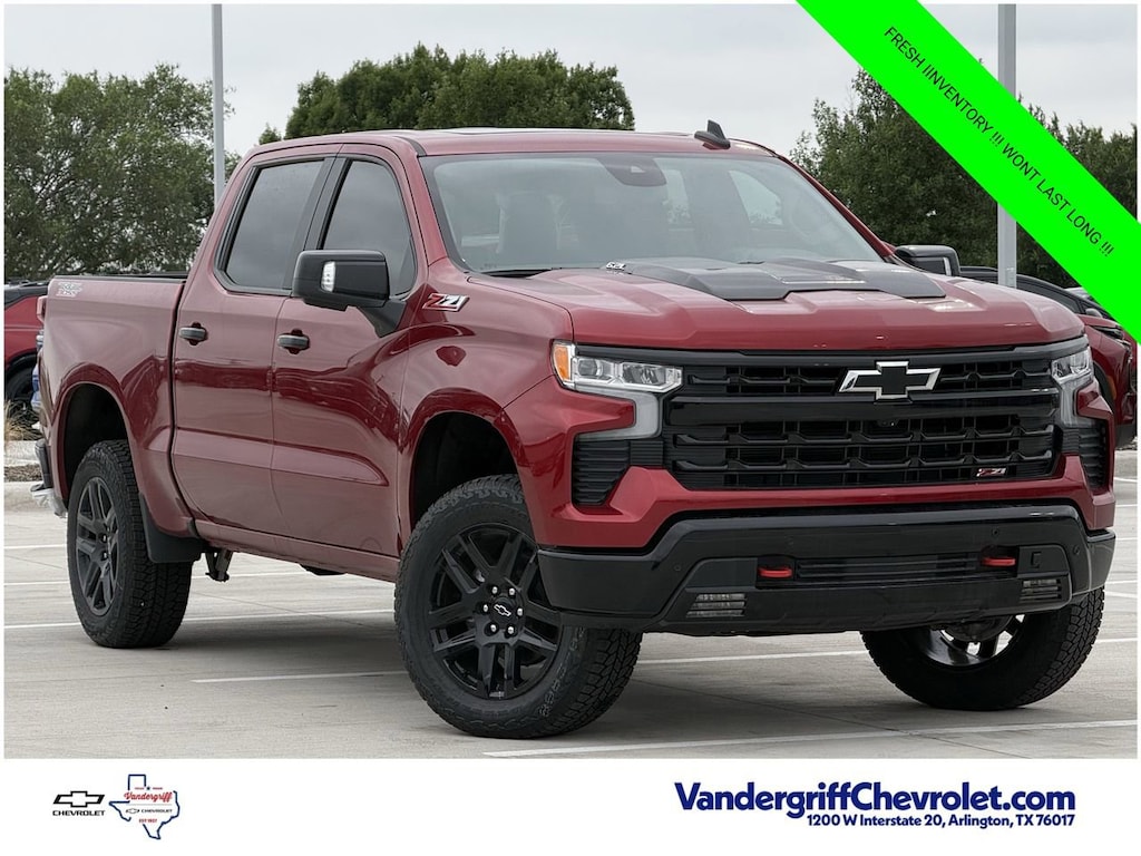 New 2026 Chevrolet Silverado 1500 LT Trail Boss Truck Crew Cab