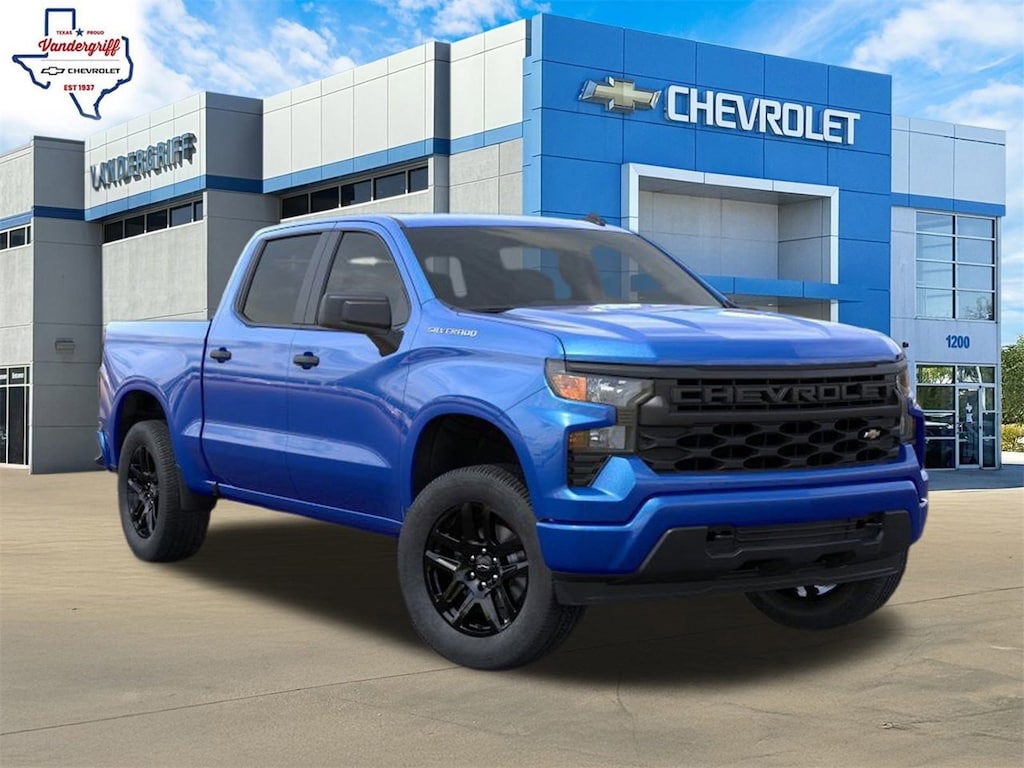 New 2026 Chevrolet Silverado 1500 Custom Truck Crew Cab