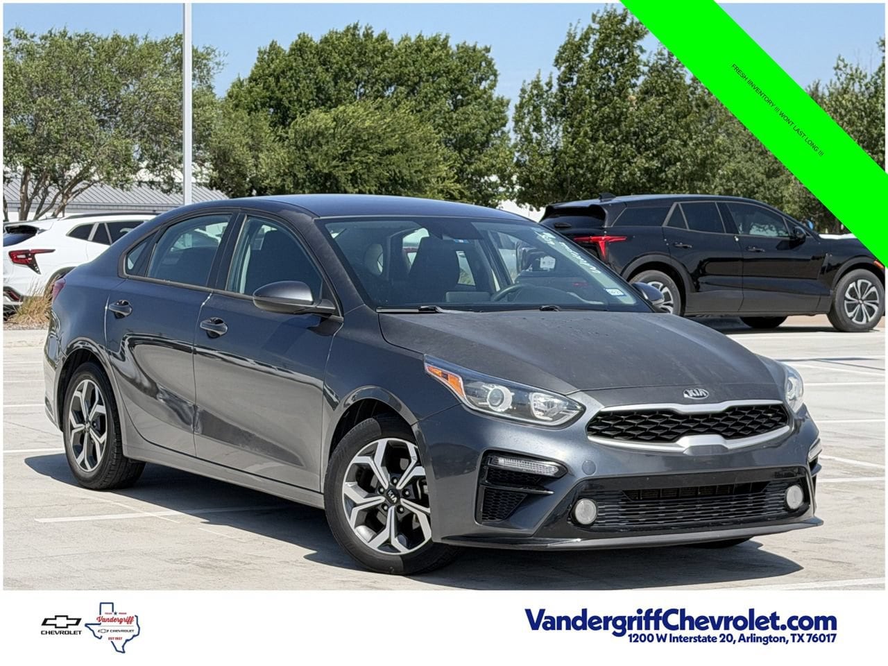 Used 2021 Kia Forte LXS with VIN 3KPF24AD3ME309004 for sale in Arlington, TX