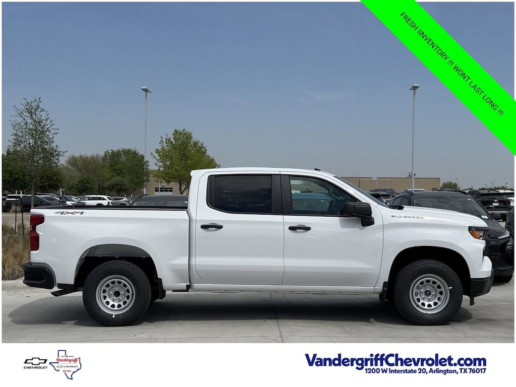 New 2026 Chevrolet Silverado 1500 WT Truck Crew Cab