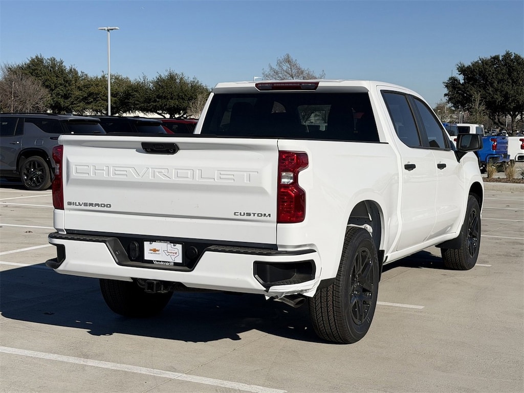 New 2026 Chevrolet Silverado 1500 Custom Truck Crew Cab