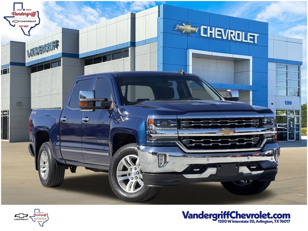 Used 2016 Chevrolet Silverado 1500 LTZ Truck Crew Cab