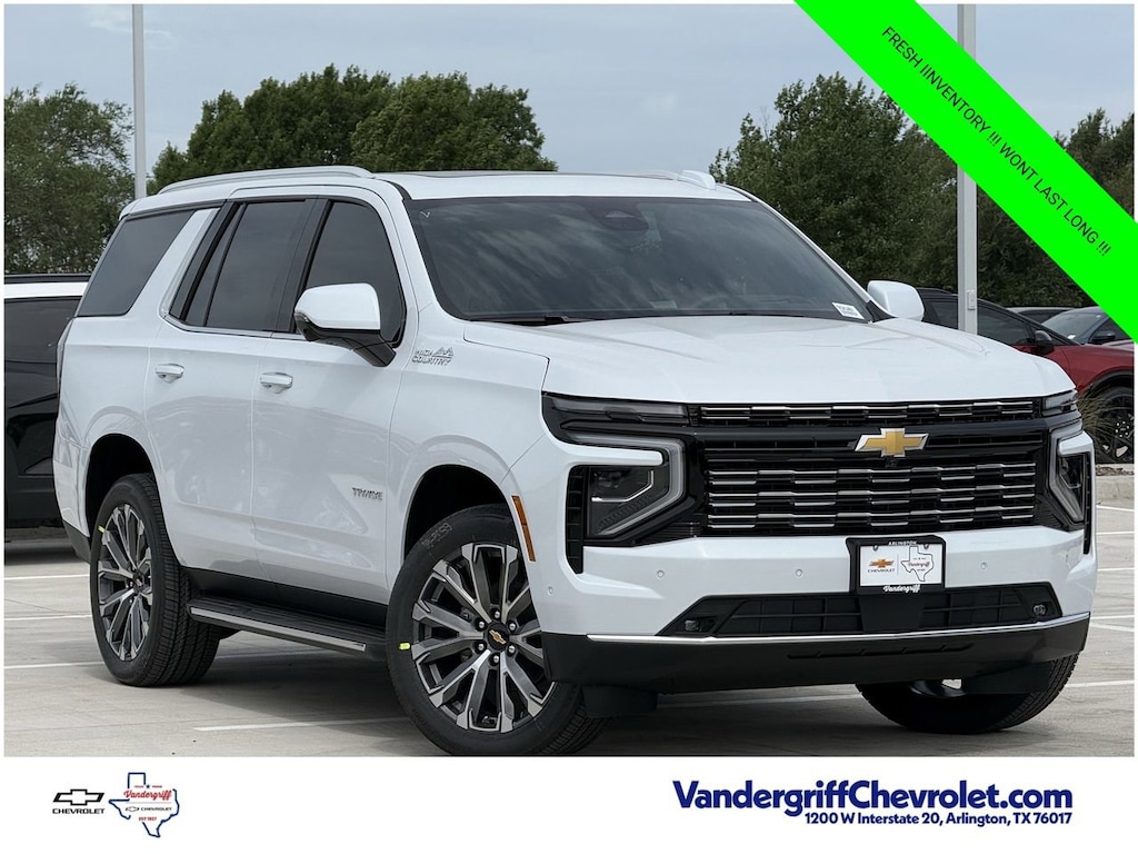 New 2026 Chevrolet Tahoe High Country SUV