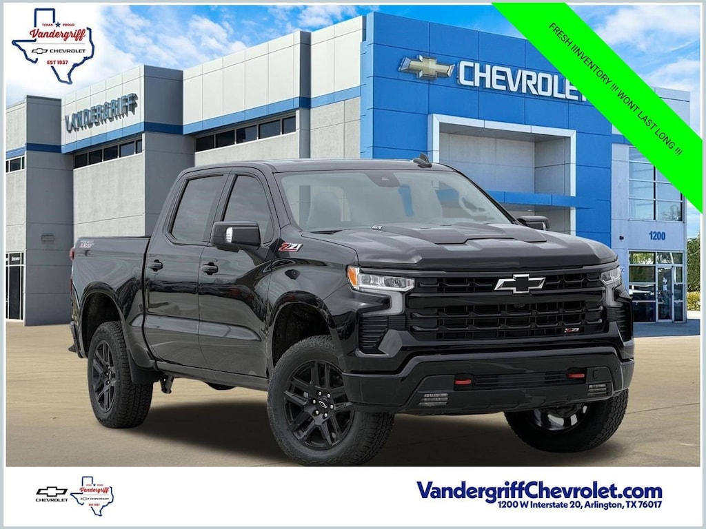 New 2026 Chevrolet Silverado 1500 LT Trail Boss Truck Crew Cab