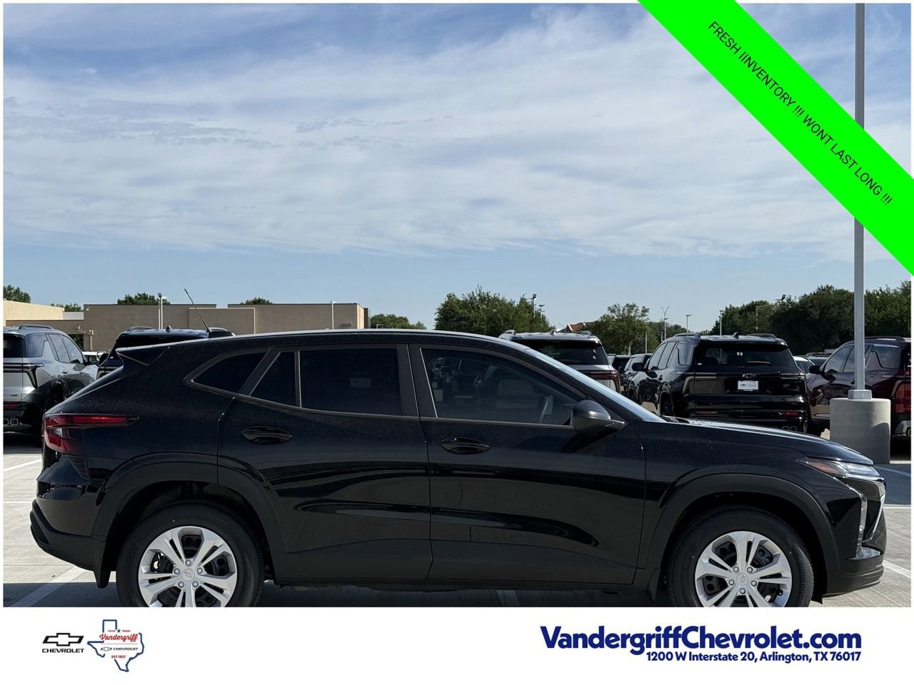 New 2026 Mosaic Black Metallic Chevrolet LS image 3