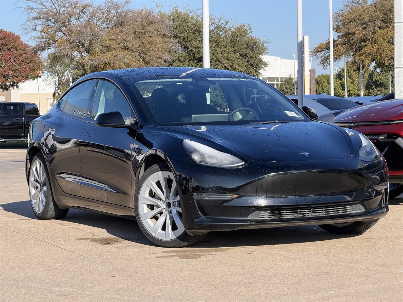 Used 2023 Tesla Model 3 Base with VIN 5YJ3E1EAXPF438994 for sale in Arlington, TX
