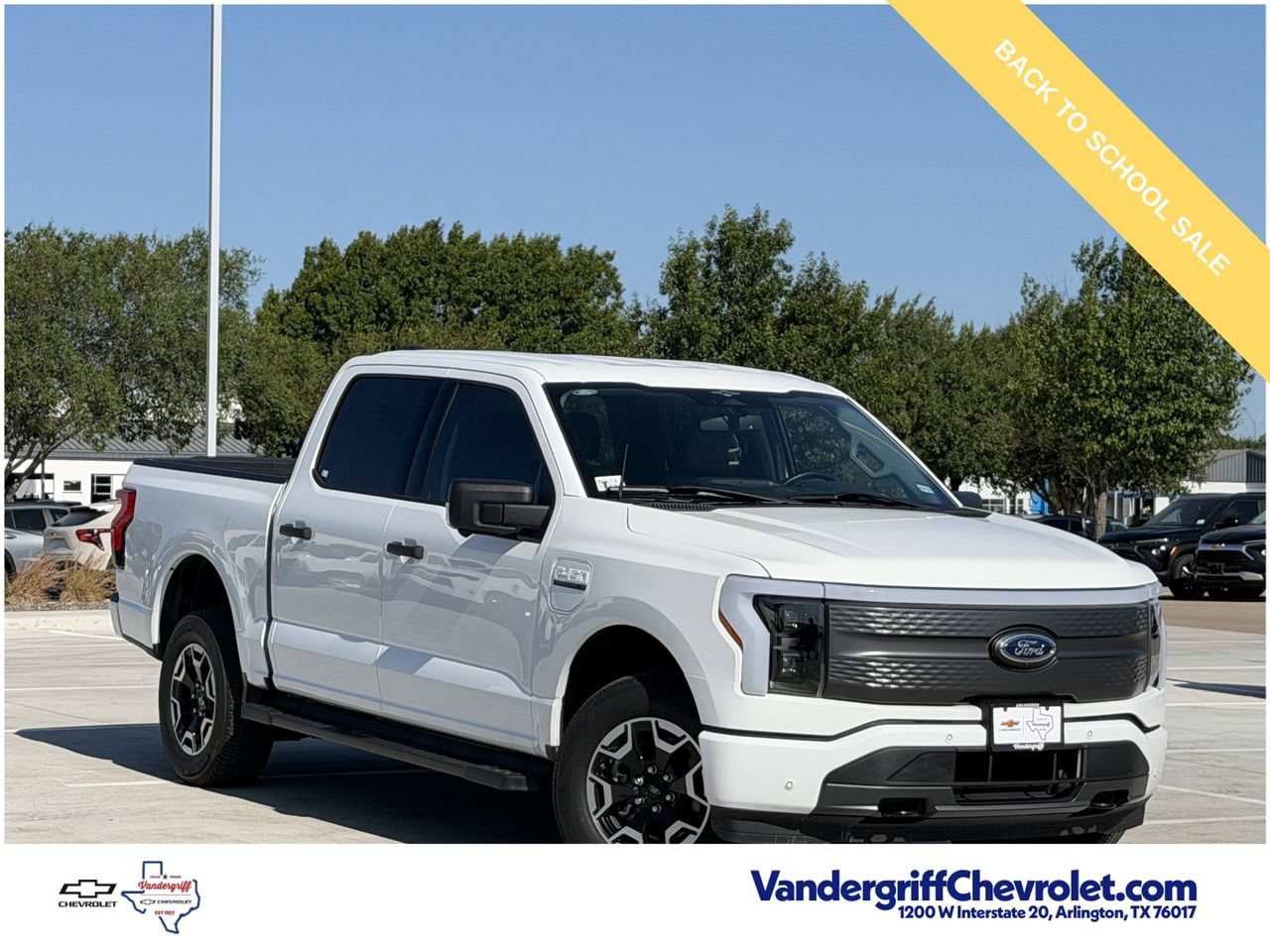 Used 2023 Ford F-150 Lightning XLT with VIN 1FTVW1EL9PWG41216 for sale in Arlington, TX