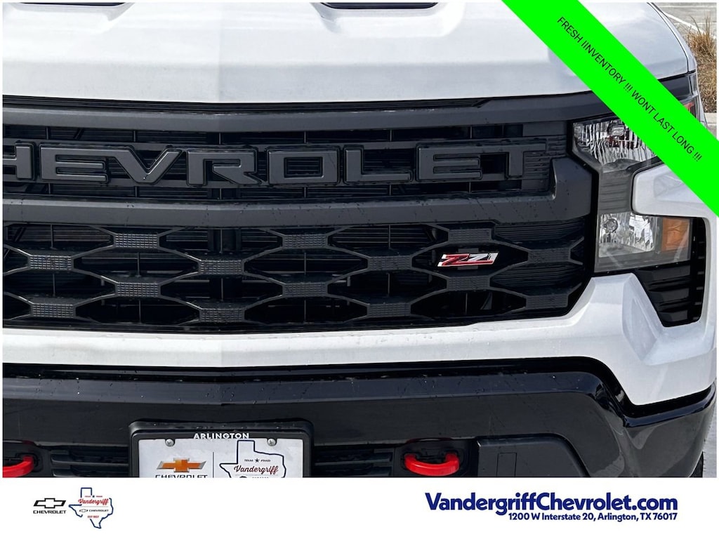 New 2026 Chevrolet Silverado 1500 Custom Trail Boss Truck Crew Cab
