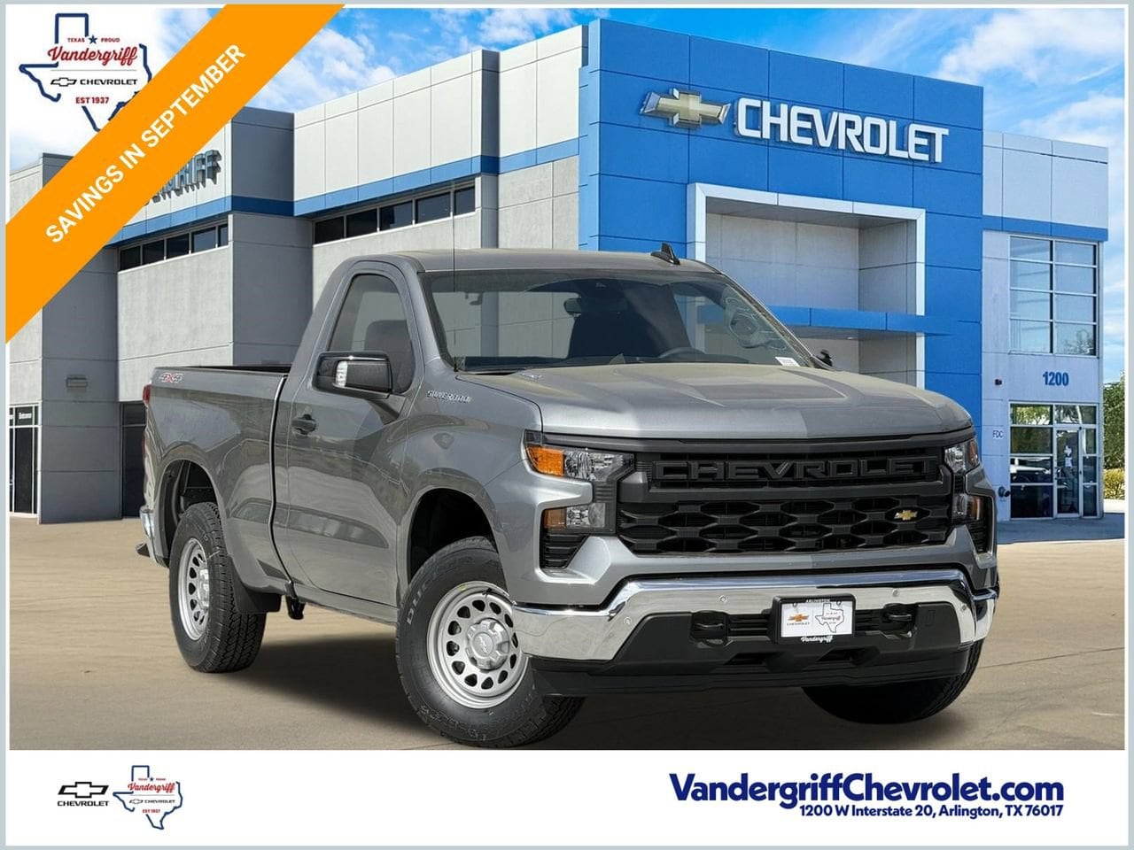 New 2026 Chevrolet Silverado 1500 For Sale at Vandergriff