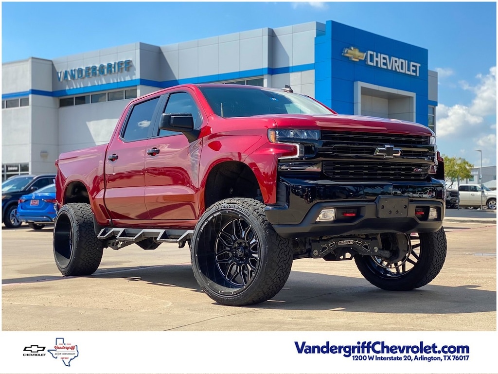 Used 2021 Chevrolet Silverado 1500 LT Trail Boss Truck Crew Cab