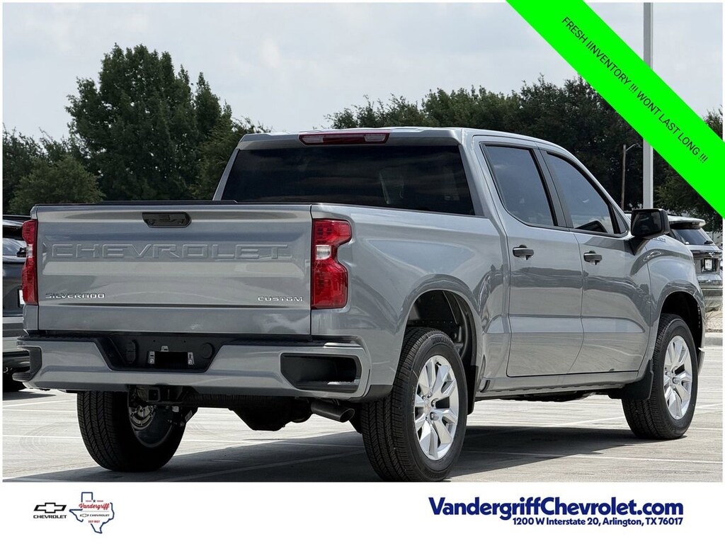 New 2026 Chevrolet Silverado 1500 Custom Truck Crew Cab