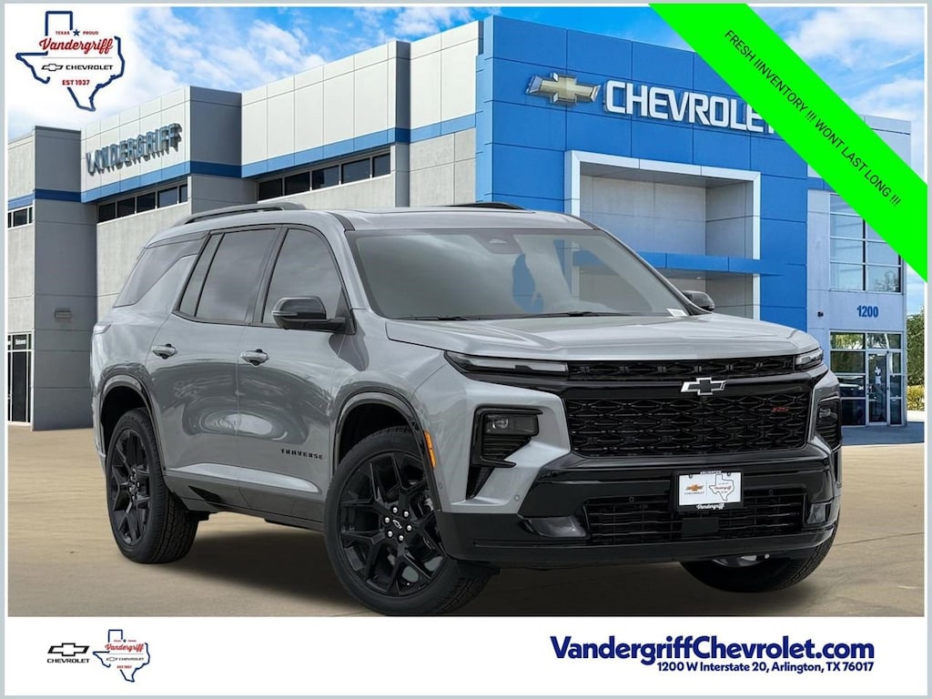 New 2026 Chevrolet Traverse RS SUV