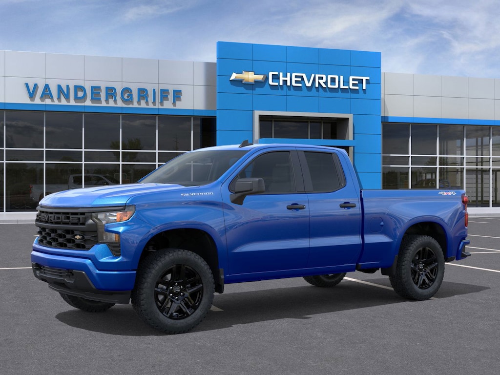 New 2026 Chevrolet Silverado 1500 Custom Truck Double Cab