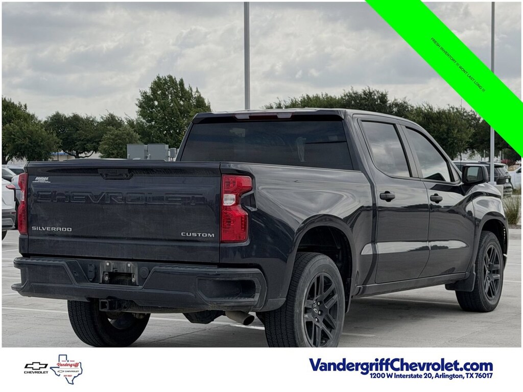 Used 2023 Chevrolet Silverado 1500 Custom Truck Crew Cab