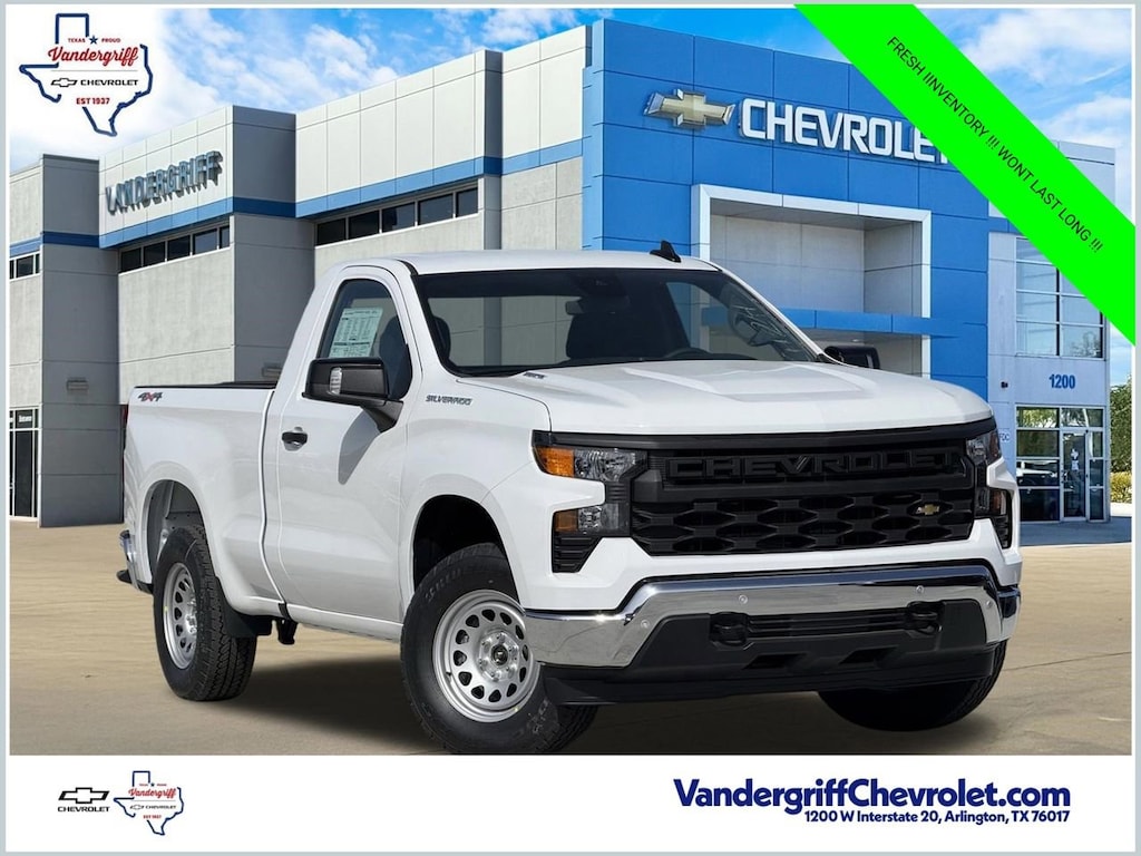 New 2026 Chevrolet Silverado 1500 WT Truck Regular Cab