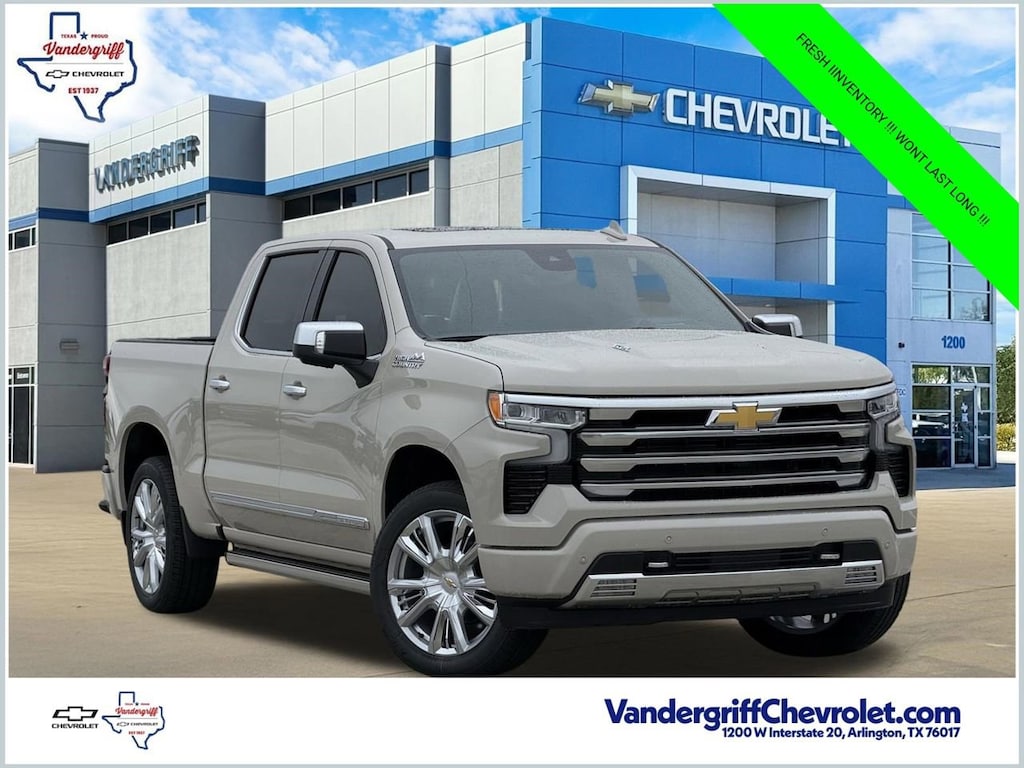 New 2026 Chevrolet Silverado 1500 High Country Truck Crew Cab
