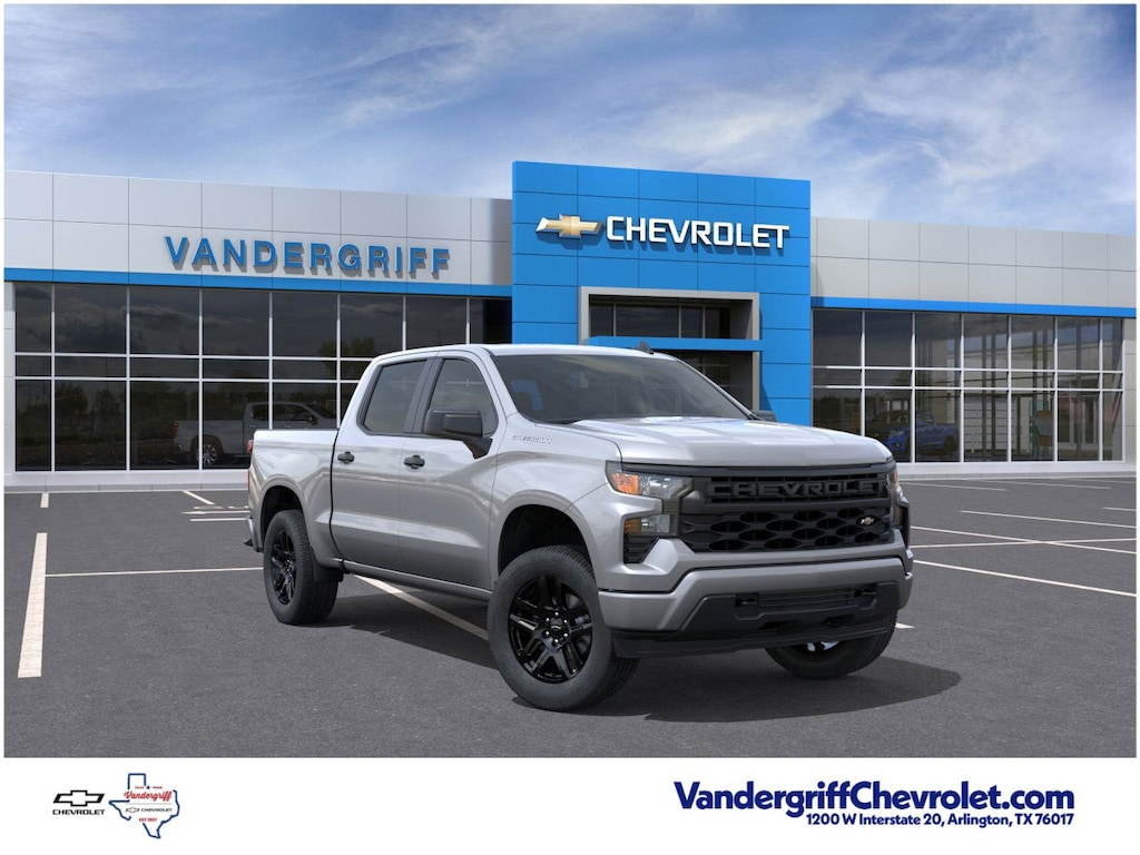 New 2026 Chevrolet Silverado 1500 Custom Truck Crew Cab