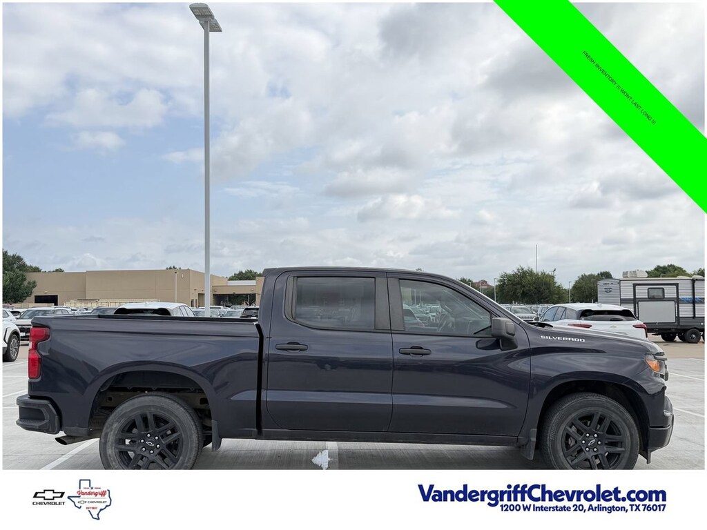 Used 2023 Chevrolet Silverado 1500 Custom Truck Crew Cab