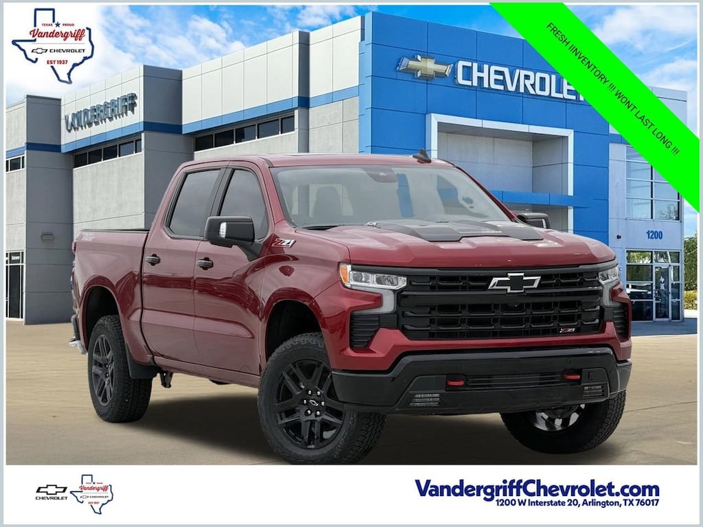 New 2026 Chevrolet Silverado 1500 LT Trail Boss Truck Crew Cab