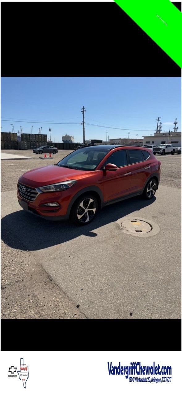 Used 2016 Hyundai Tucson Limited with VIN KM8J3CA29GU240921 for sale in Arlington, TX