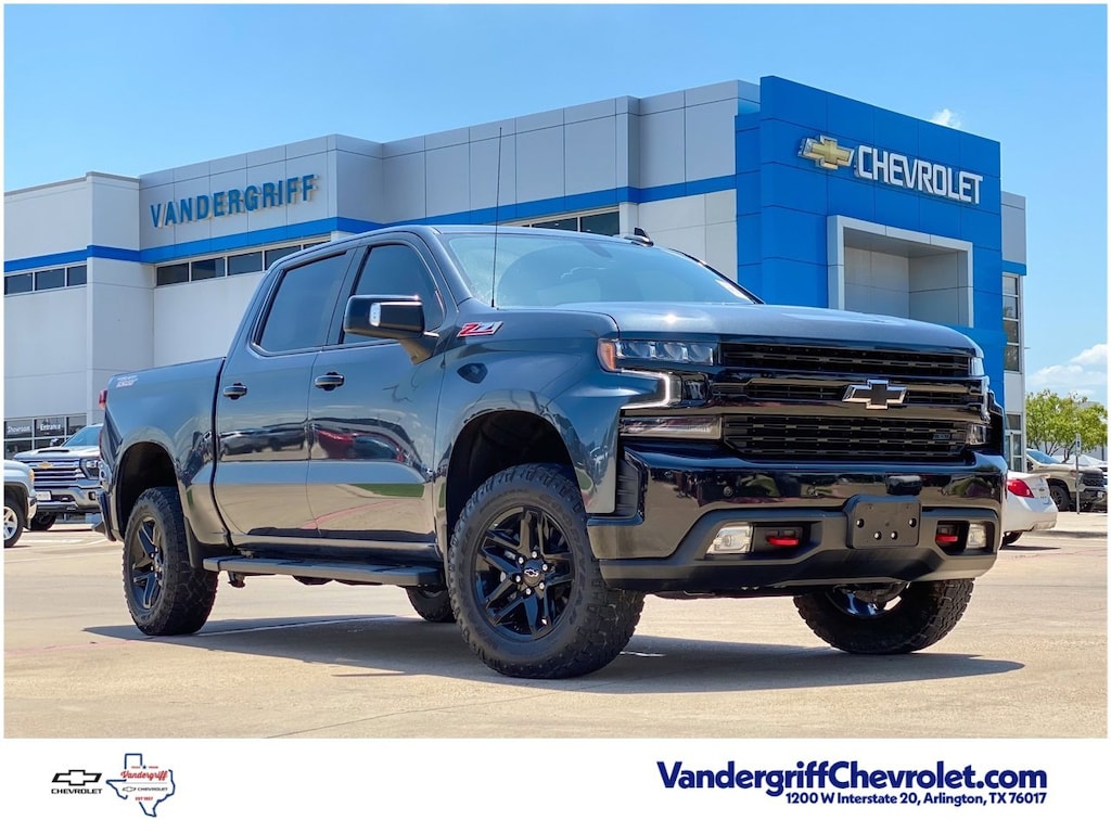 Certified 2022 Chevrolet Silverado 1500 LTD LT Trail Boss Truck Crew Cab