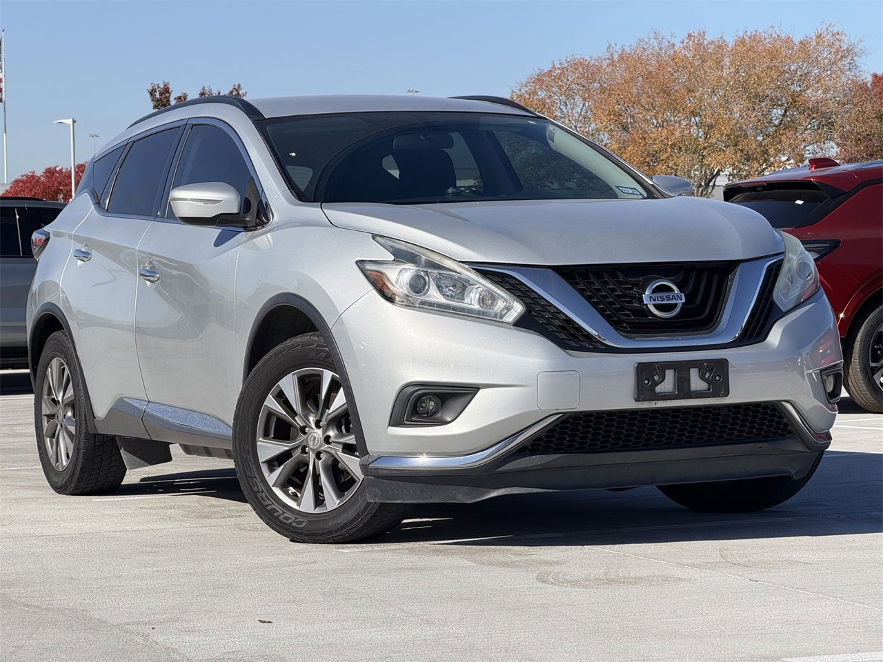 Used 2015 Nissan Murano SV with VIN 5N1AZ2MG5FN220982 for sale in Arlington, TX