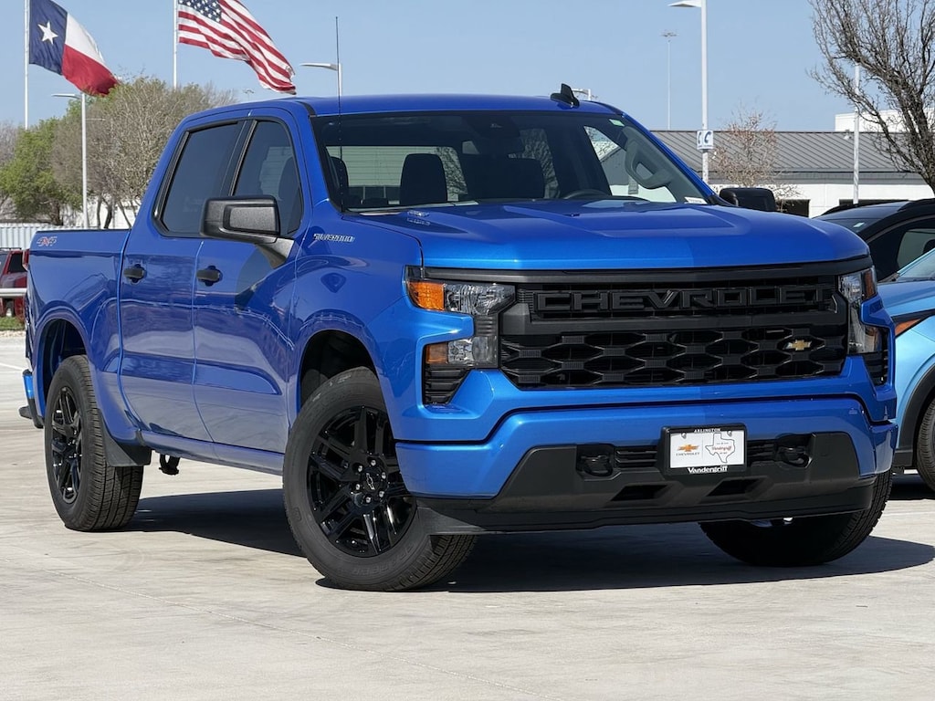New 2026 Chevrolet Silverado 1500 Custom Truck Crew Cab