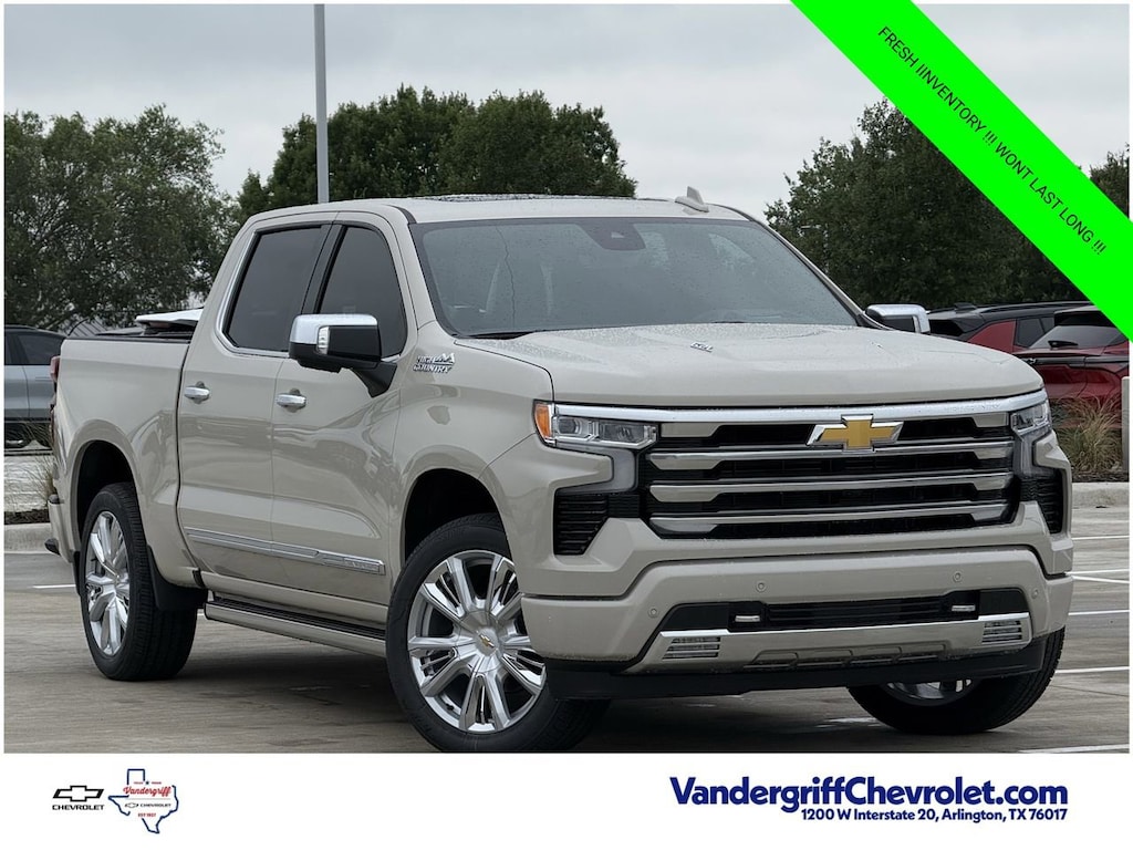 New 2026 Chevrolet Silverado 1500 High Country Truck Crew Cab