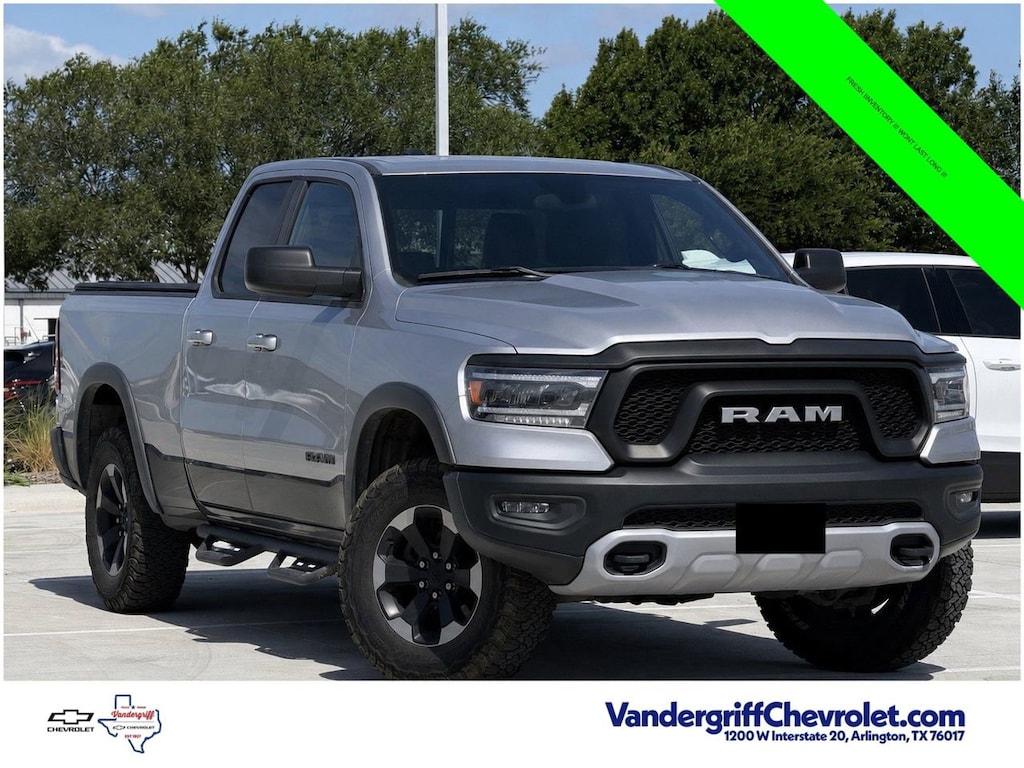 Used 2019 Ram 1500 Rebel Quad Cab 4x4 64 Box Truck Quad Cab