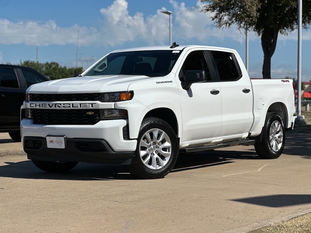 Used 2019 Chevrolet Silverado 1500 Custom Truck Crew Cab