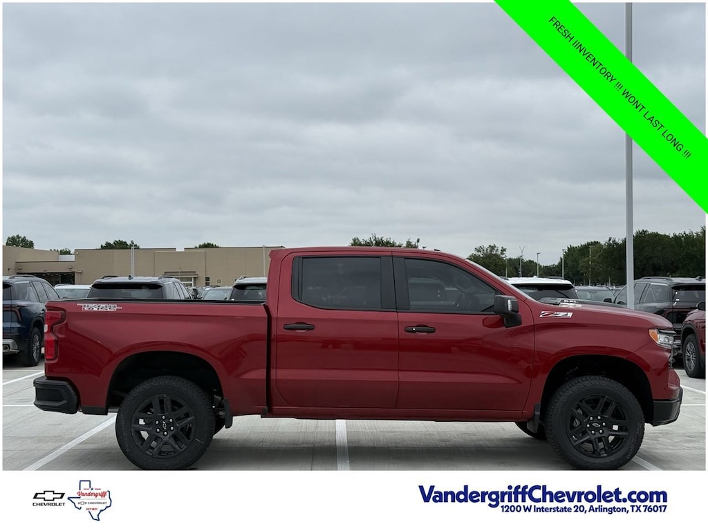 New 2026 Chevrolet Silverado 1500 LT Trail Boss Truck Crew Cab