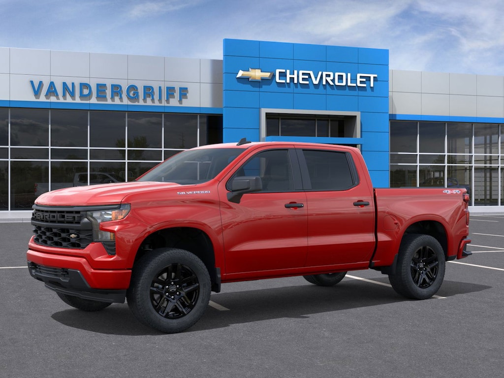 New 2026 Chevrolet Silverado 1500 Custom Truck Crew Cab
