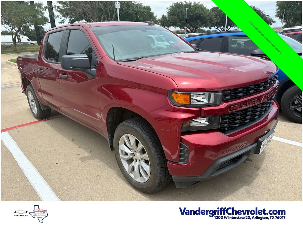 Used 2019 Chevrolet Silverado 1500 Custom Truck Crew Cab