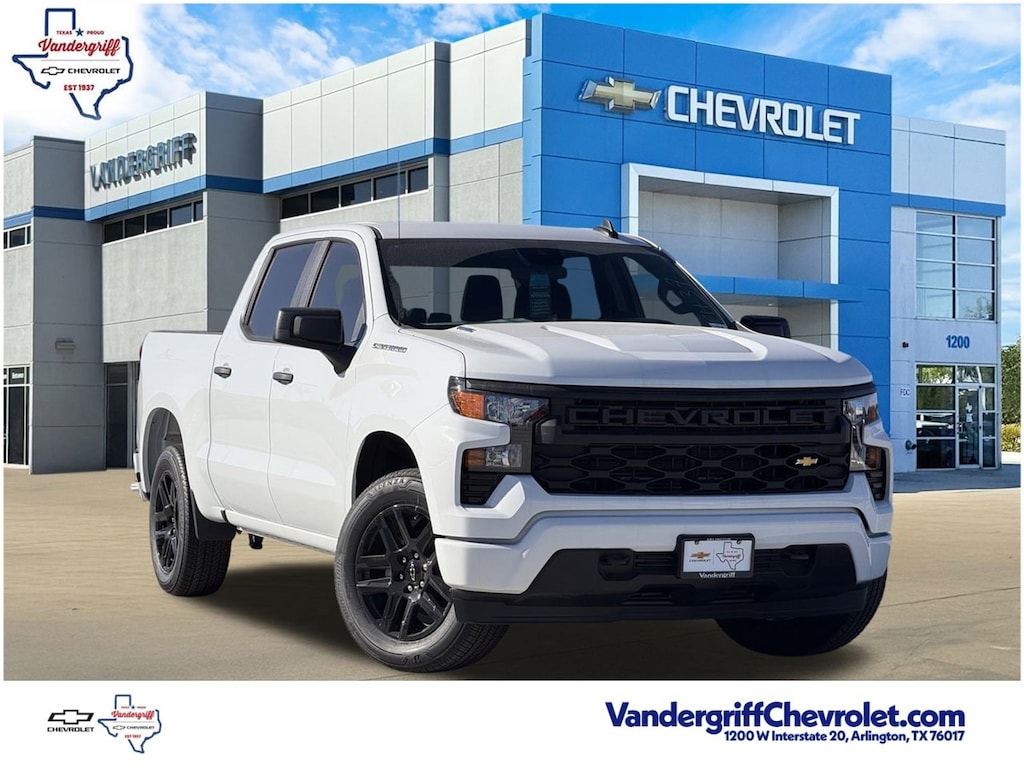 New 2026 Chevrolet Silverado 1500 Custom Truck Crew Cab
