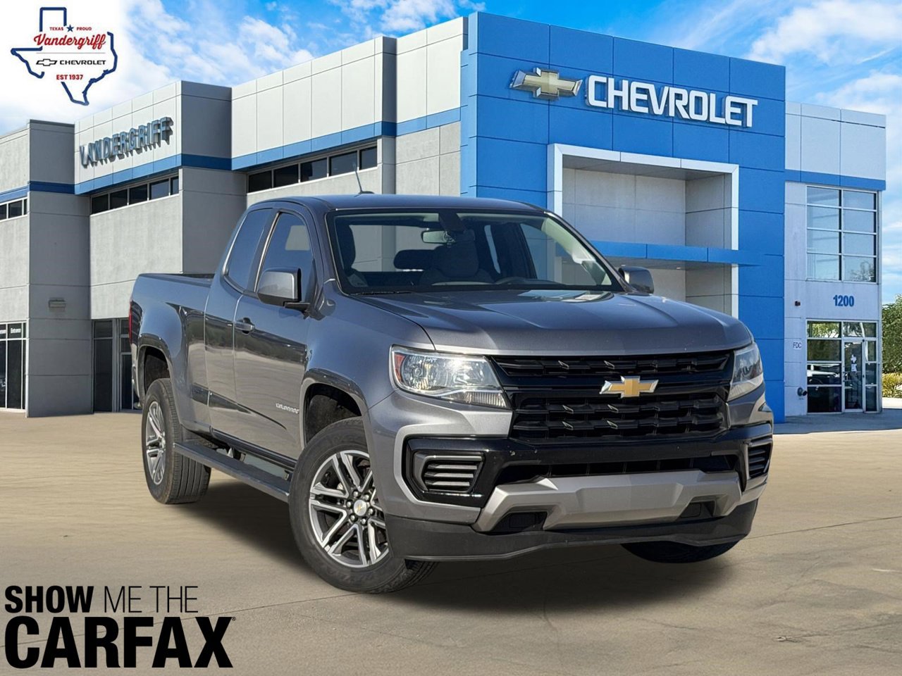2021 Chevrolet Colorado 2WD Work Truck Truck Extended Cab