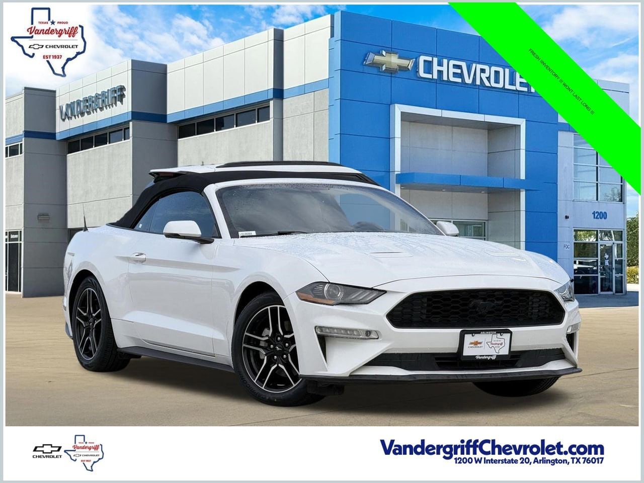 2020 Ford Mustang EcoBoost Convertible Premium's photo