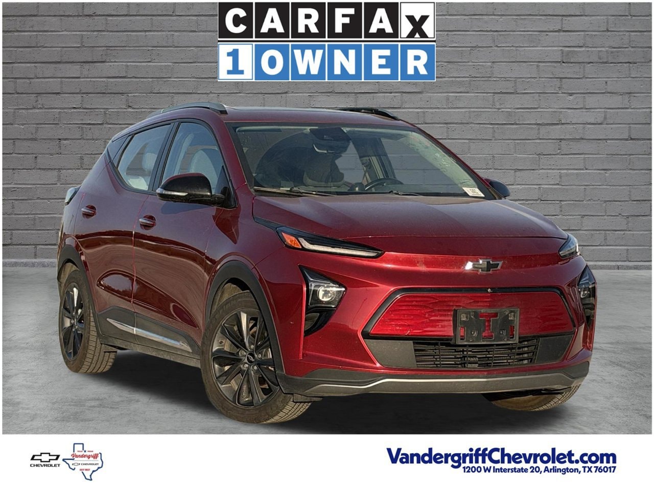 Used 2022 Chevrolet Bolt EUV Premier with VIN 1G1FZ6S01N4126540 for sale in Arlington, TX
