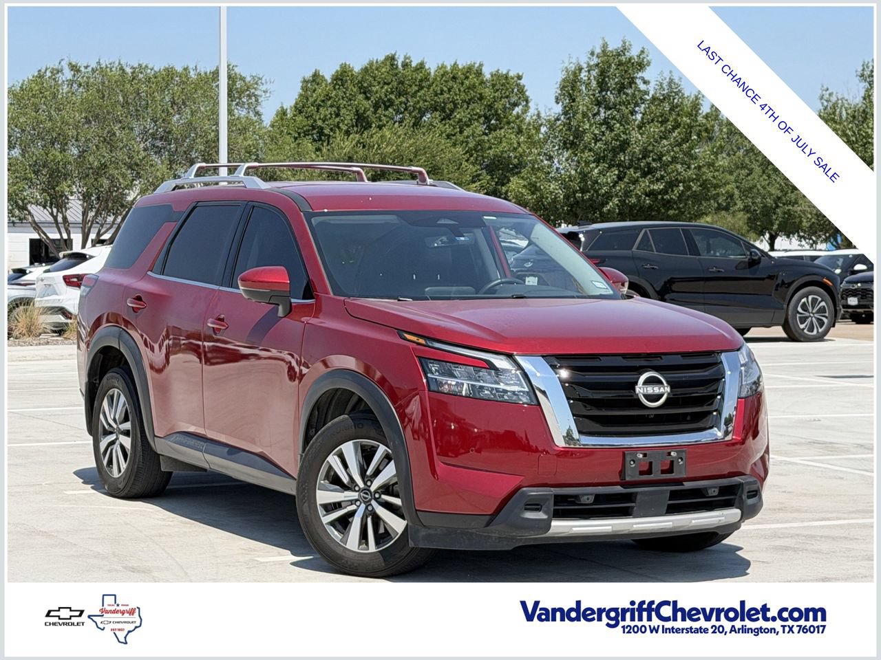 Red 2024 Nissan Pathfinder SUV / Crossover Front-Wheel Drive Automatic