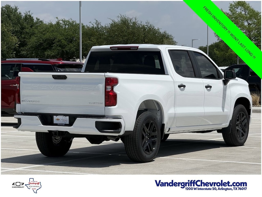 New 2026 Chevrolet Silverado 1500 Custom Truck Crew Cab