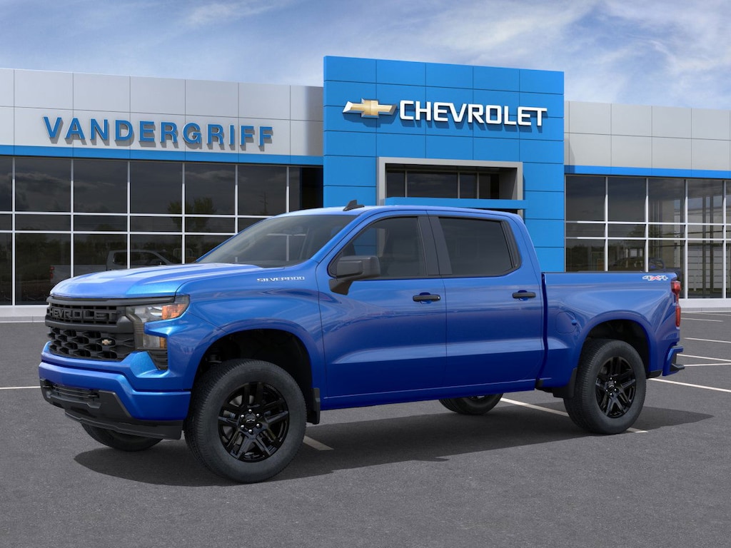 New 2026 Chevrolet Silverado 1500 Custom Truck Crew Cab