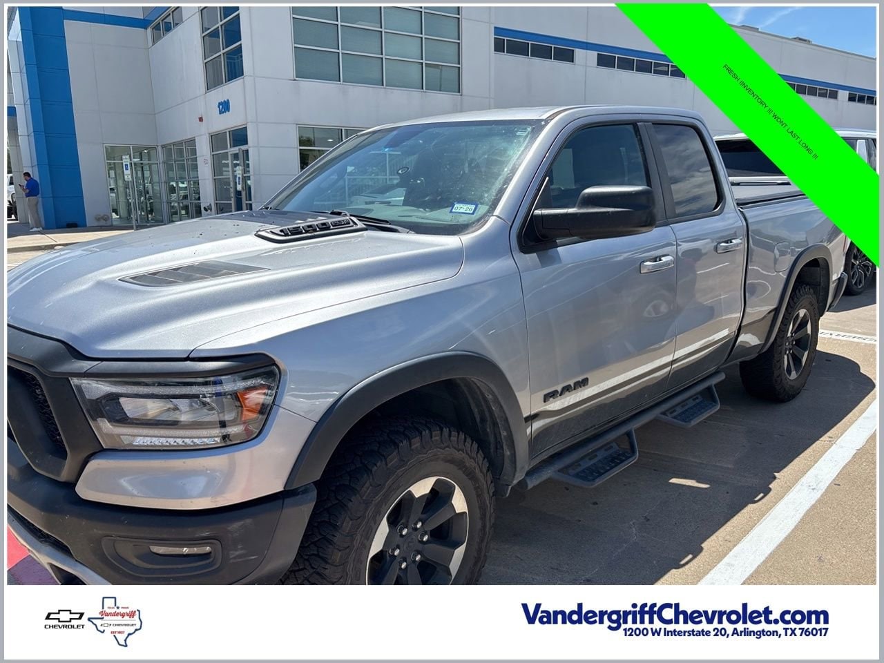 2019 RAM 1500 Rebel 4x4 Quad Cab 6'4's photo