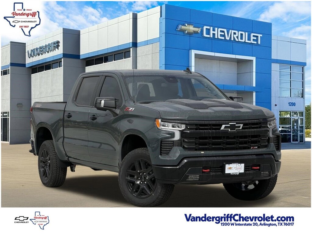 New 2026 Chevrolet Silverado 1500 LT Trail Boss Truck Crew Cab