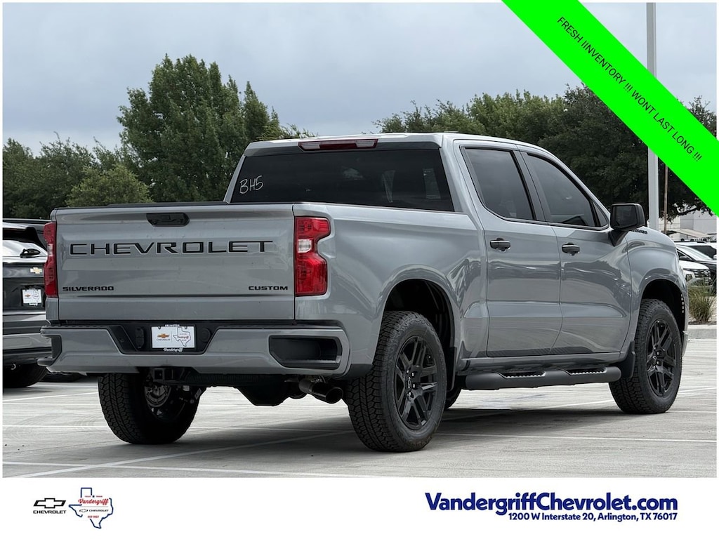 New 2026 Chevrolet Silverado 1500 Custom Truck Crew Cab
