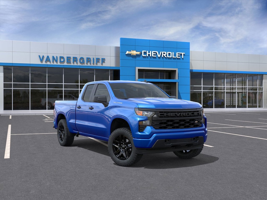 New 2026 Chevrolet Silverado 1500 Custom Truck Double Cab