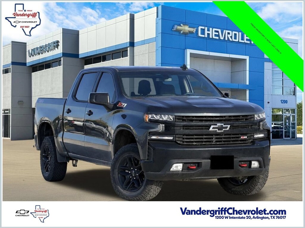 Used 2022 Chevrolet Silverado 1500 LTD LT Trail Boss Truck Crew Cab