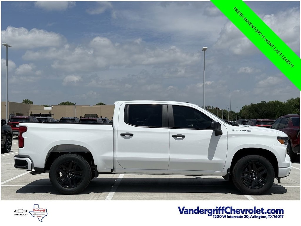 New 2026 Chevrolet Silverado 1500 Custom Truck Crew Cab
