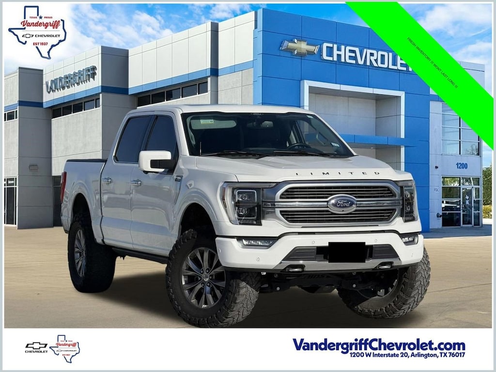 Used 2021 Ford F-150 Limited Truck SuperCrew Cab